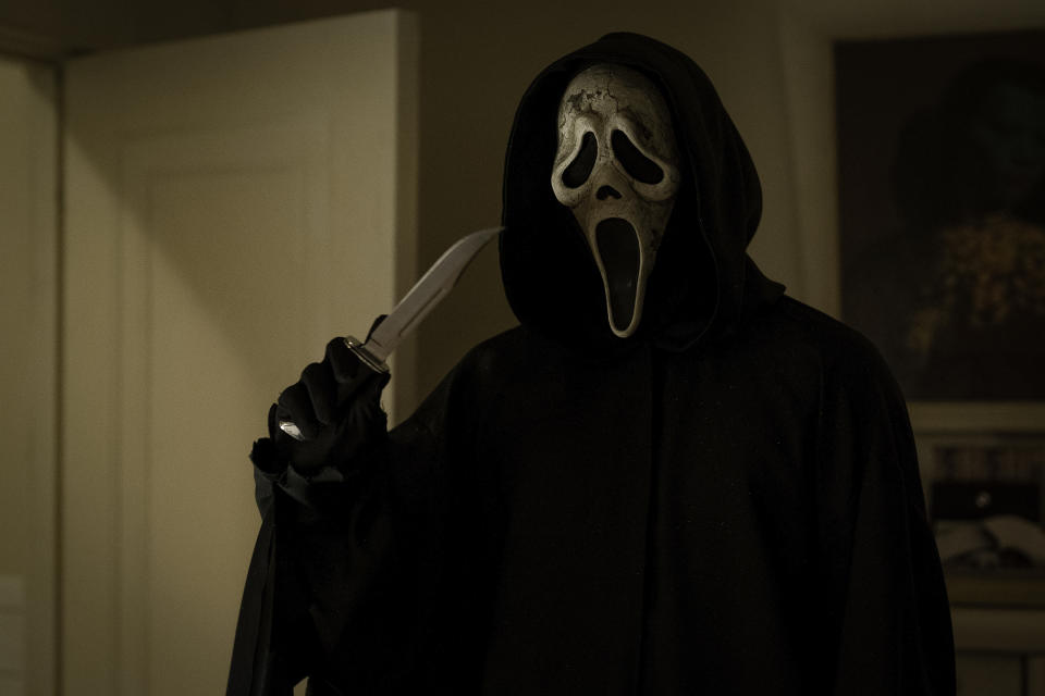 Ghostface in Paramount Pictures and Spyglass Media Group's 