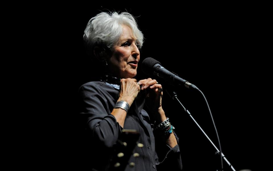 Joan Baez at the Royal Albert Hall - www.capitalpictures.com