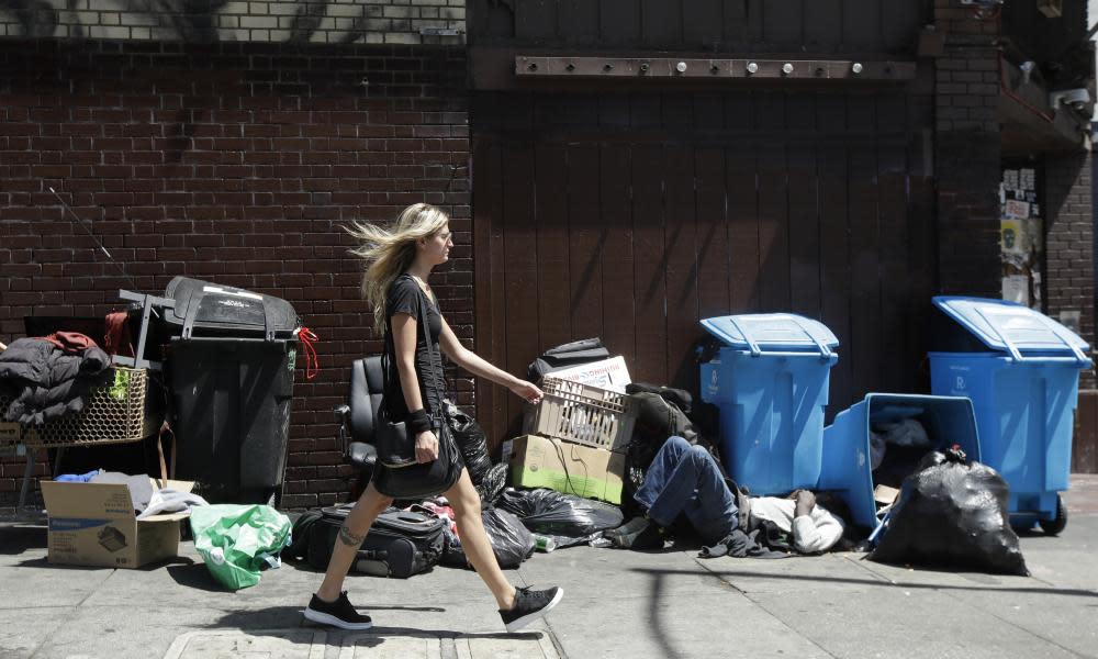 <span>Photograph: Jeff Chiu/AP</span>