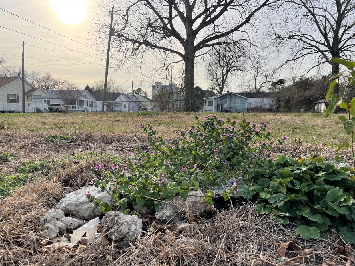 A proposed plan by the New Bern Redevelopment Commission would bring four new affordable housing units to vacant property at the corner of Jones St. and Walt Bellamy Dr.
