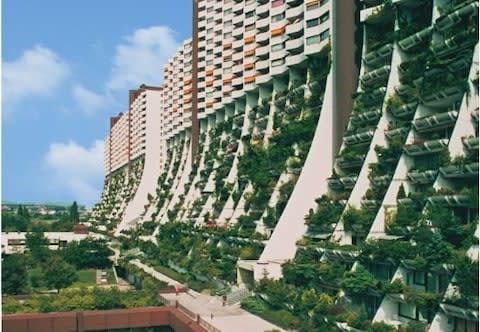 The Alt-Erlaa apartment blocks, Vienna 