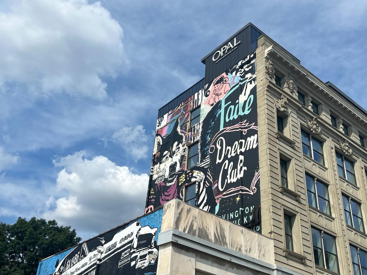 Opal Rooftop Restaurant & Bar is on the seventh floor of the Republic Bank building in Covington.