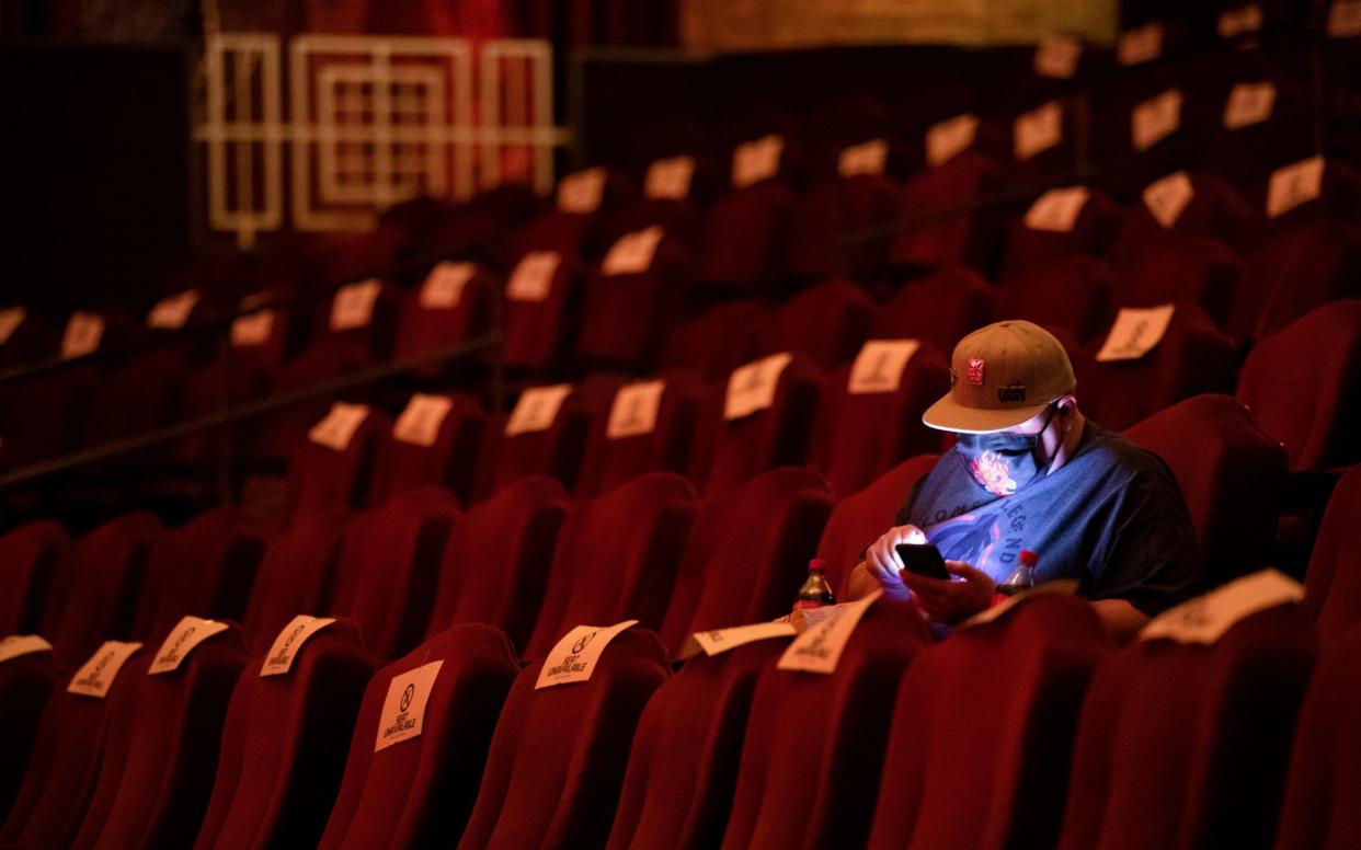 The country's three biggest cinema operators have not yet laid out their reopening plans - Mario Anzuoni/Reuters