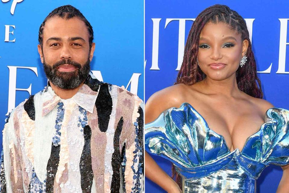 Jesse Grant/Getty Images for Disney; VALERIE MACON/AFP via Getty Images Daveed Diggs; Halle Bailey