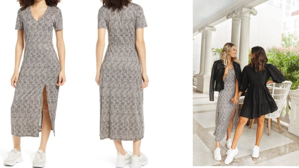 WAYF x BFF Alexa Cheetah Midi Dress - Nordstrom, $34 (originally $69)