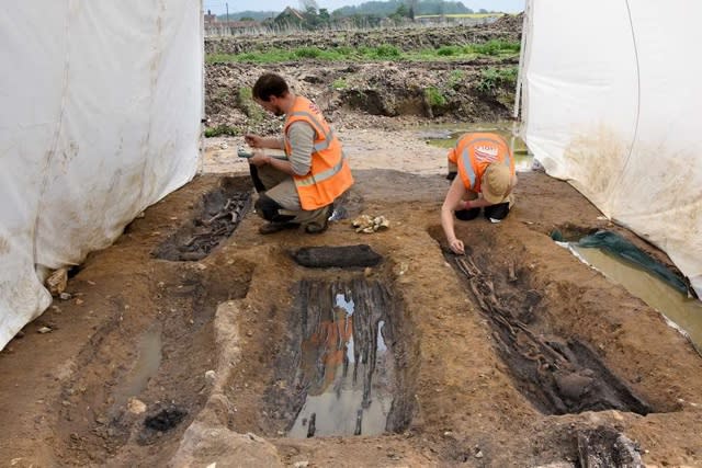 81 'rare' Anglo Saxon coffins found in Norfolk