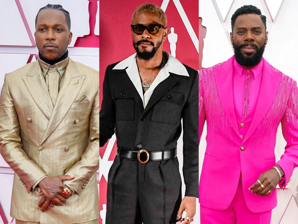 male best dressed academy awards