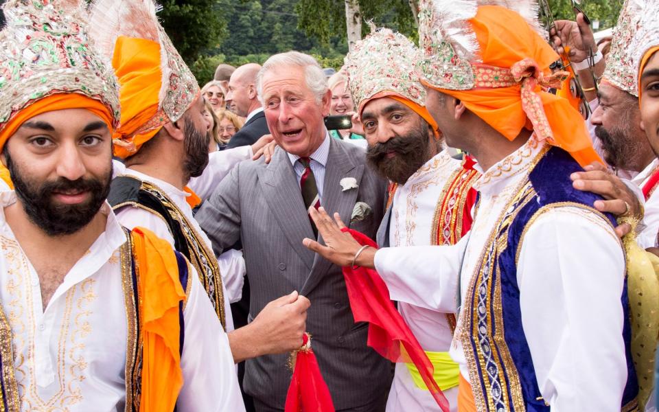 King Charles III was a regular attendee of the festival when he was Prince of Wales - Mark Cuthbert/UK Press