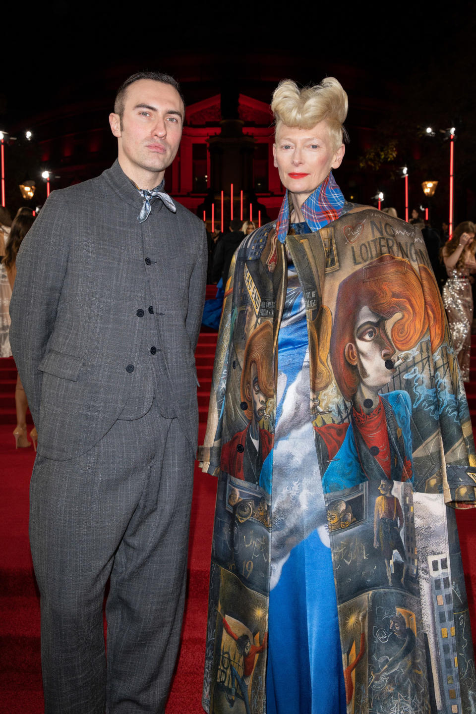 Tilda Swinton and Charles Jeffrey