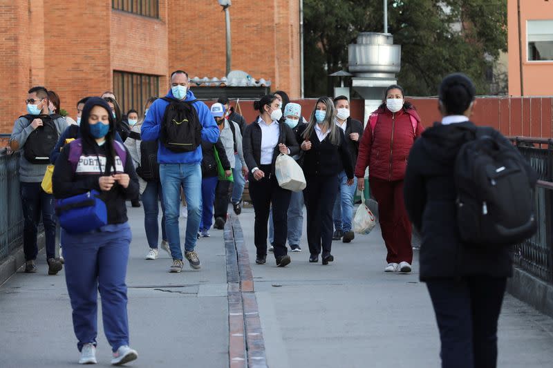 Outbreak of the coronavirus disease (COVID-19), in Bogota