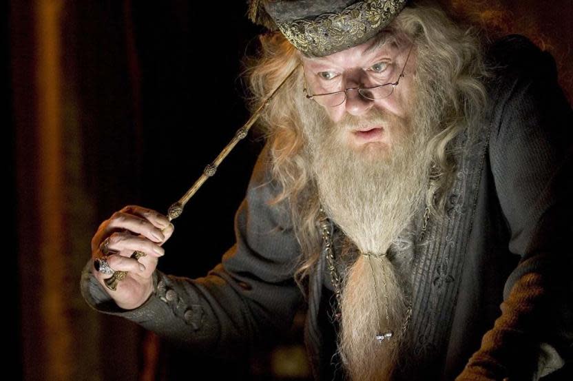 Michael Gambon en Harry Potter y el Cáliz de Fuego (Fuente: IMDb)