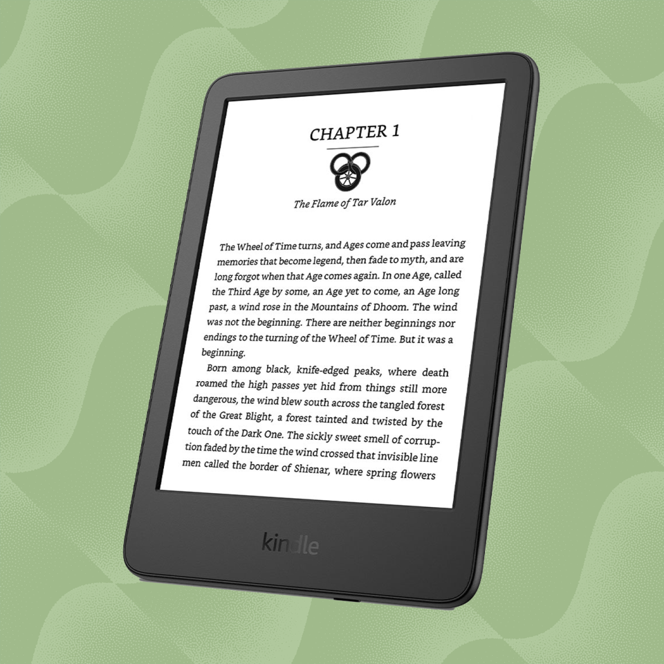 the amazon 2022 kindle we tested for this review