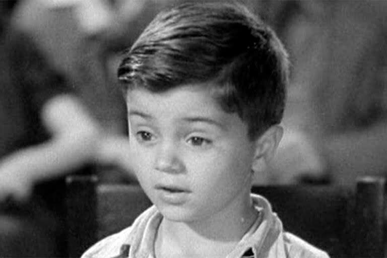 Robert Blake en su infancia