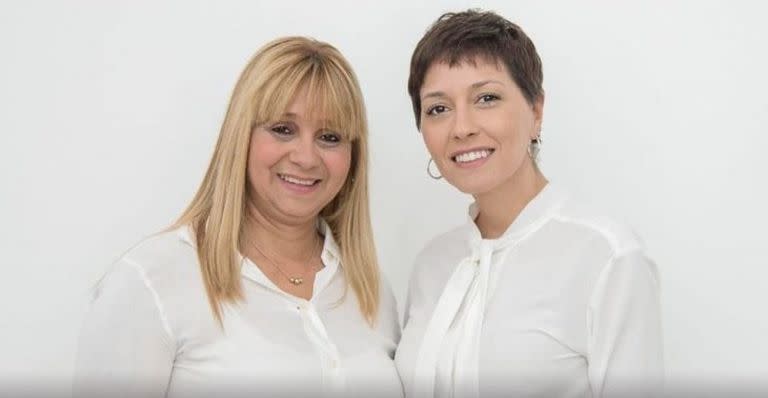 La concejala quilmeña Patricia Iribarne y la intendenta Mayra Mendoza