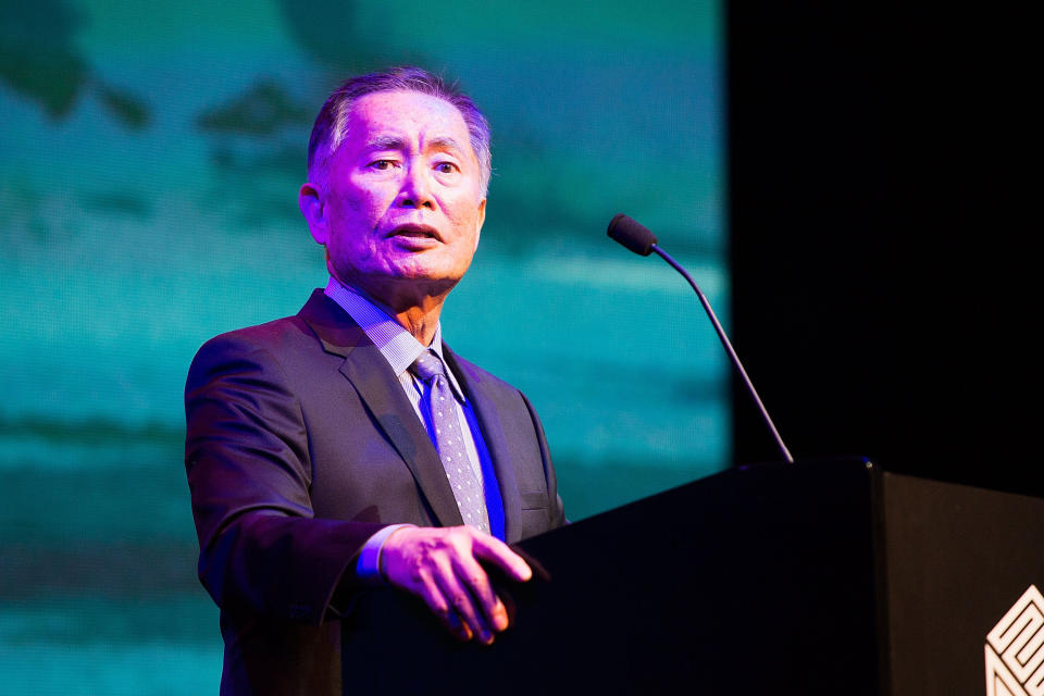 "Star Trek" actor George Takei on Twitter: "Outraged over Indiana Freedom to Discriminate law, signed today. LGBTs aren't 2nd class citizens. #BoycottIndiana #Pence"