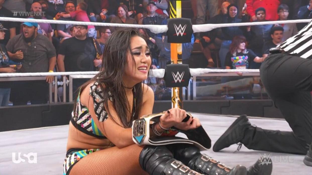 Roxanne Perez Wins NXT Women's Championship On 12/13 WWE NXT