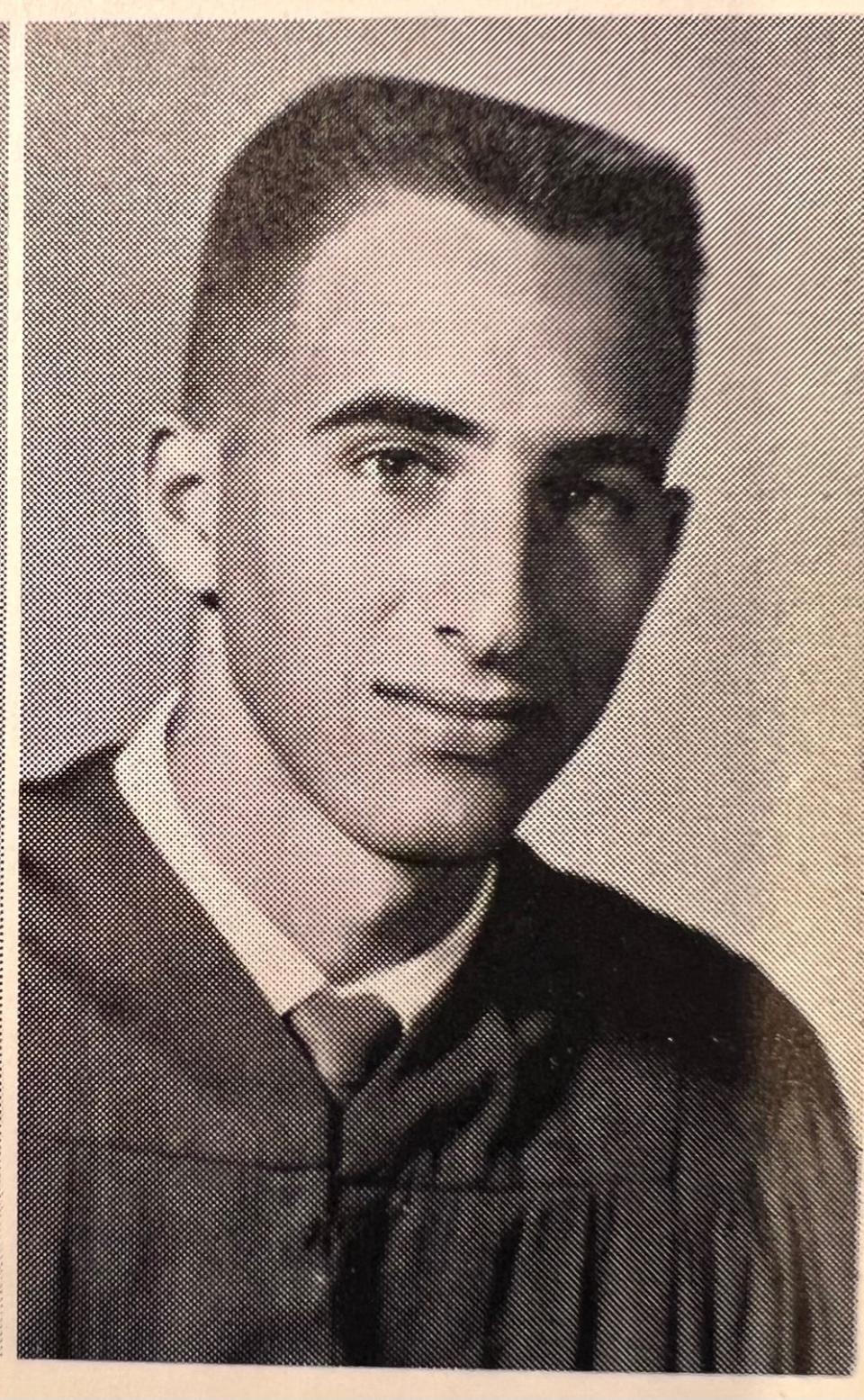 John Hulsey Hays as a senior at Winter Haven High School. Hays would accept an appointment to the U.S. Military Academy at West Point.