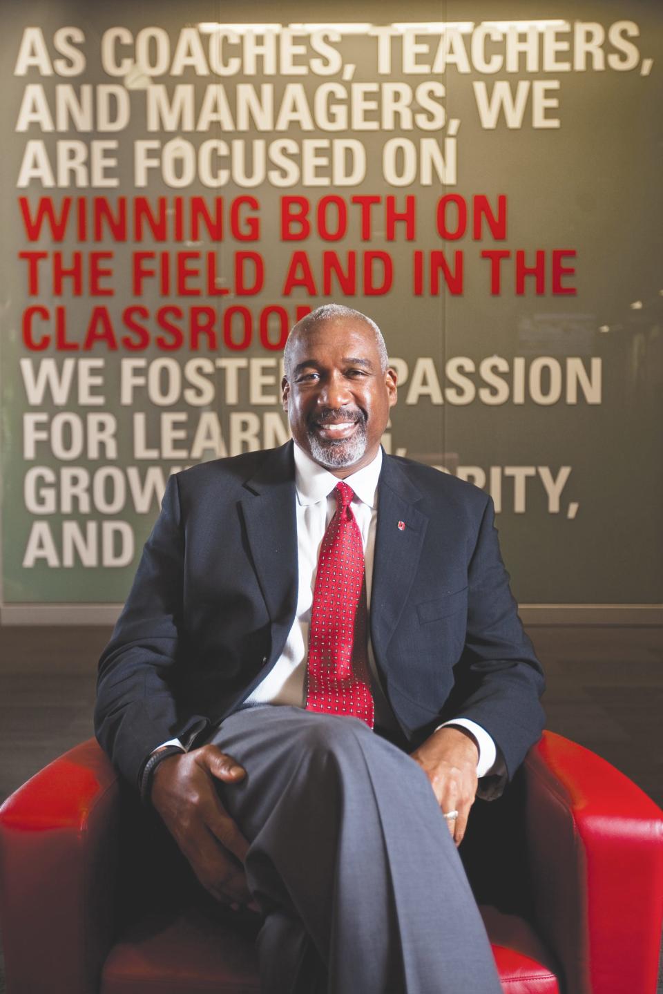 Ohio State University Athletic Director Gene Smith poses for a portrait on the OSU campus.  (Ryan M.L. Young/Columbus CEO)