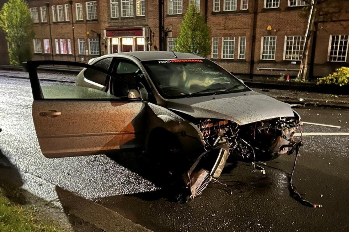 Pictures show scene of crash which closed A27 for hours <i>(Image: Sussex News and Pictures)</i>