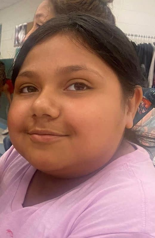 Ellie Garcia, one of the victims of the mass shooting Robb Elementary School in Uvalde, is seen in this undated photo obtained from social media