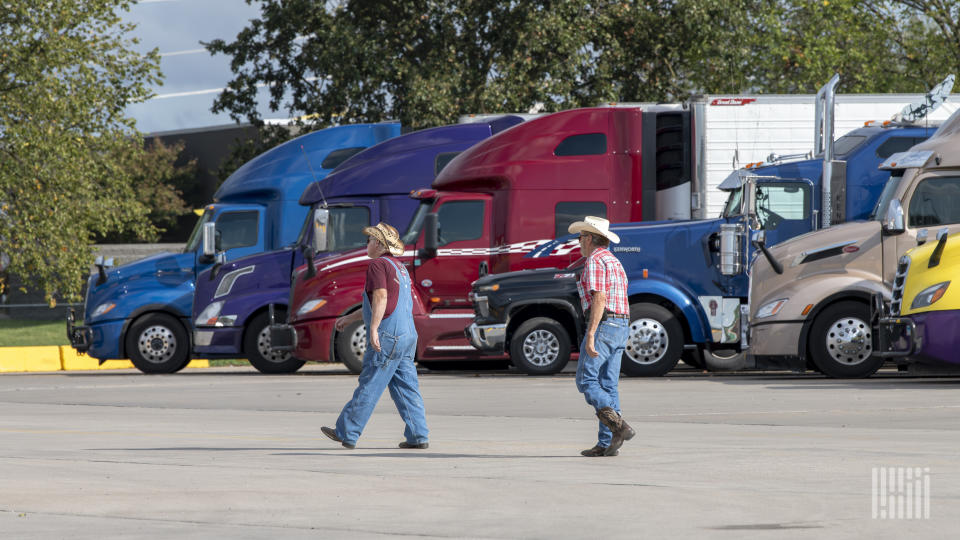 The Supreme Court took up a question of how truckers might be defined under the Federal Arbitration Act. (Photo: Jim Allen/FreightWaves)