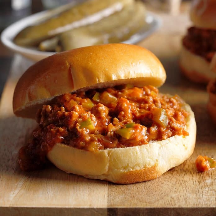 Slow-Cooked Turkey Sloppy Joes