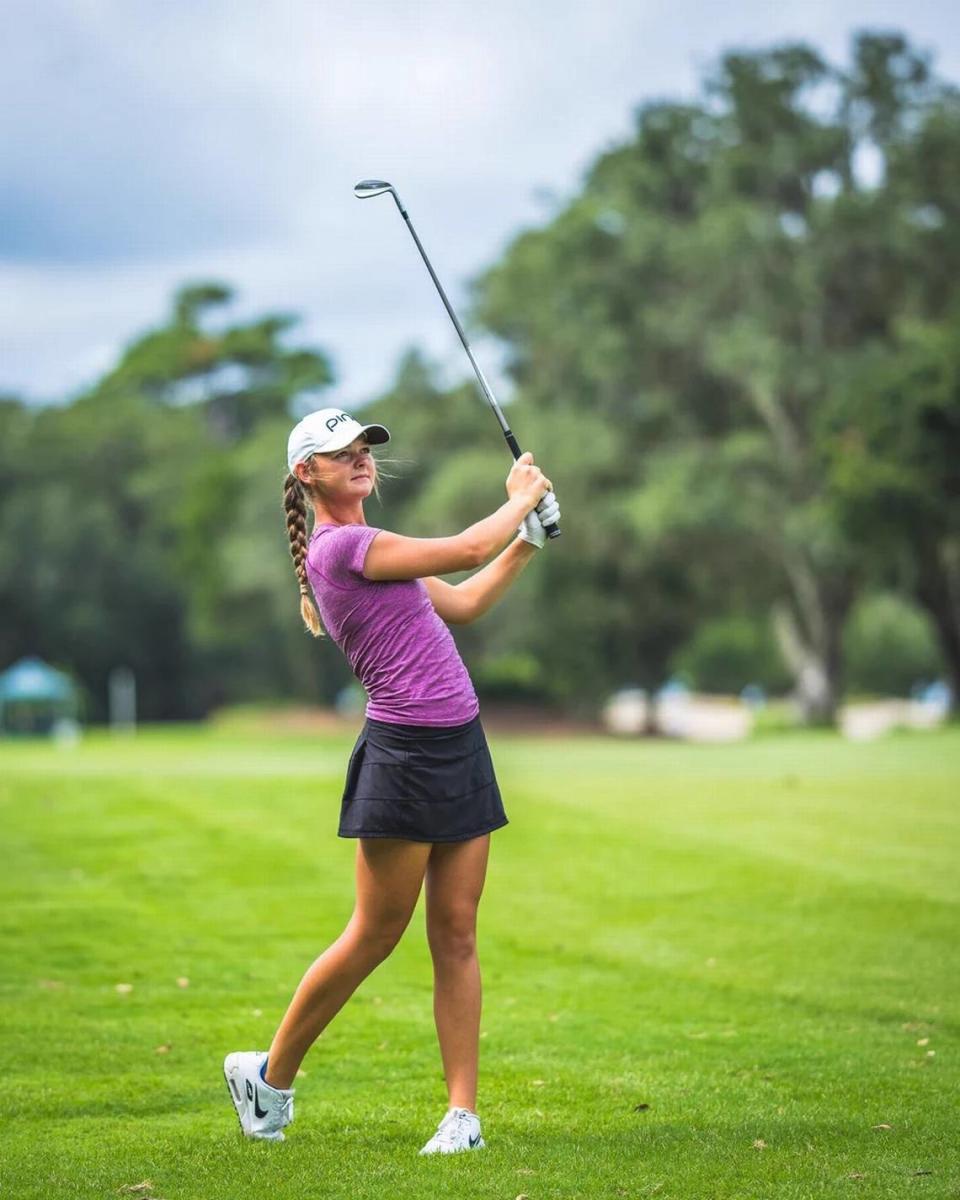 Laney Frye, entering her senior season at UK, recently placed second in the Sea Island Women’s Amateur in Georgia.