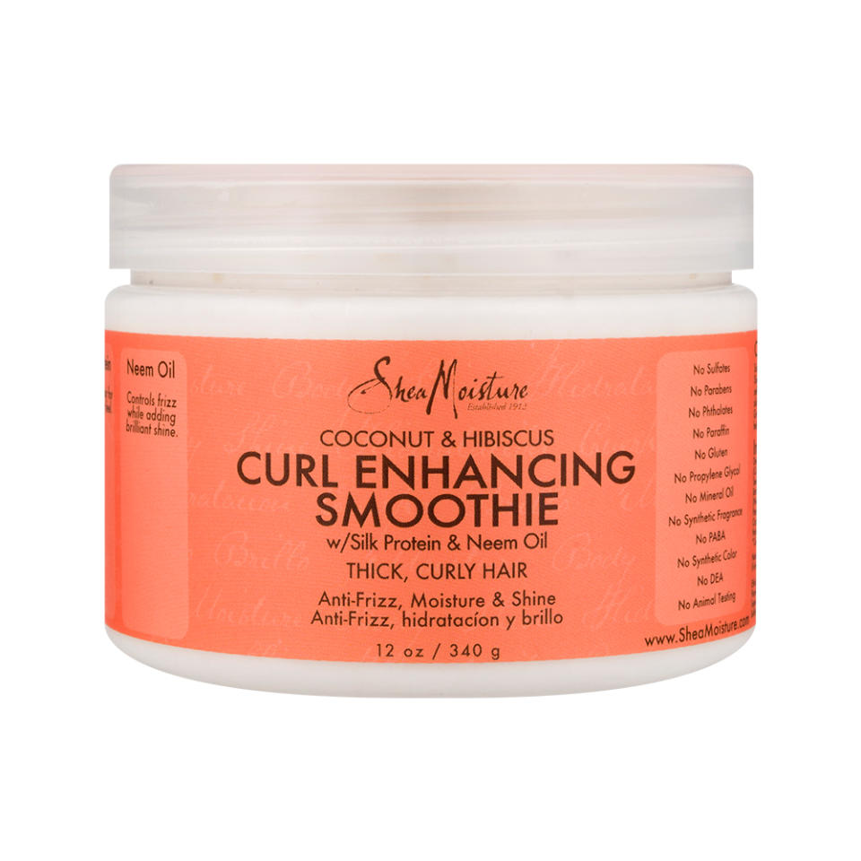 SheaMoisture Coconut & Hibiscus Curl Enhancing Smoothie. (Photo: Walmart)