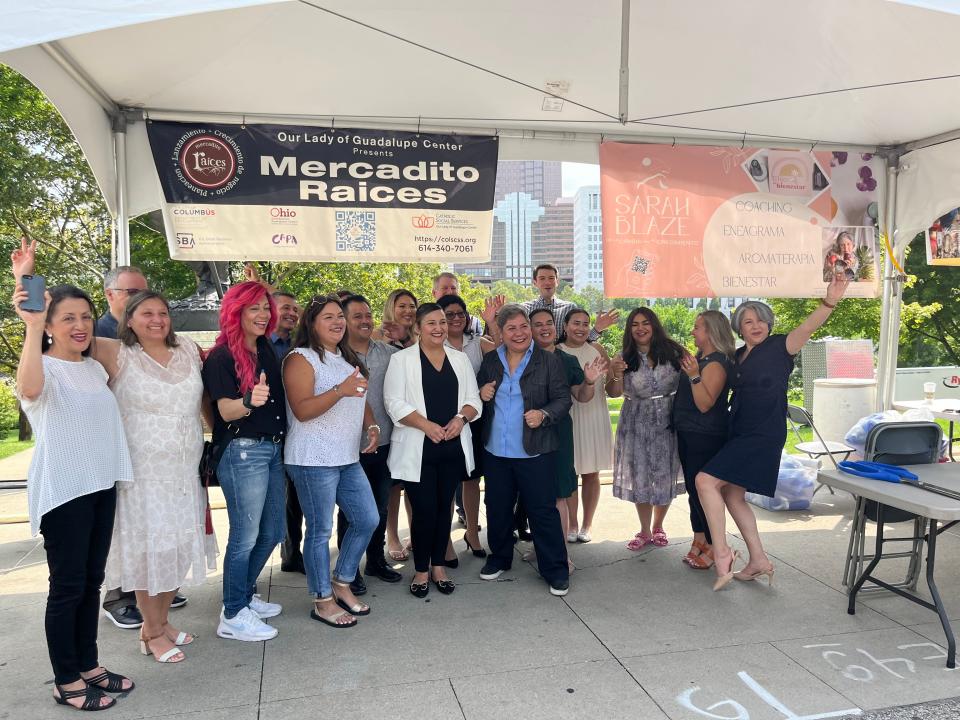 Nine new Hispanic-owned businesses launched during the third annual Mercadito Raices during Festival Latino on Saturday, Aug. 12 and Aug. 3 in Genoa Park.