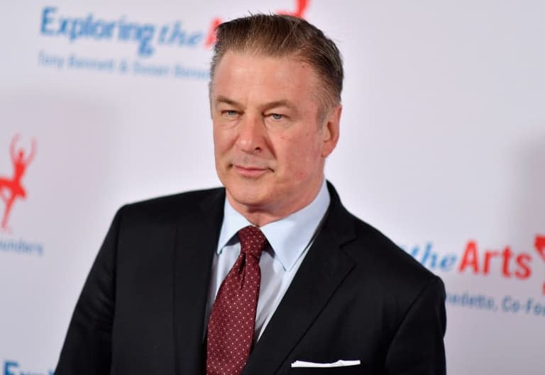 L'acteur américain Alec Baldwin, le 12 avril 2019 lors d'une soirée à New York (Etats-Unis) - Angela Weiss © 2019 AFP