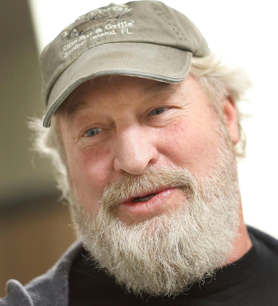 Fishmonger Joby Norton of Mullaney's in Scituate.