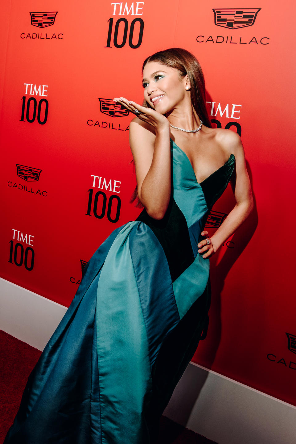 Zendaya at the TIME 100 gala held at Frederick P. Rose Hall at Lincoln Center on June 8, 2022, in New York City. - Credit: Nina Westervelt for Variety