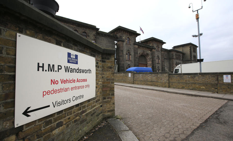 Acourt is being held in Wandsworth Prison (PA)