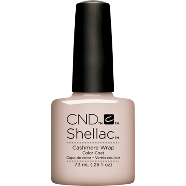 6) CND Shellac - Cashmere Wrap