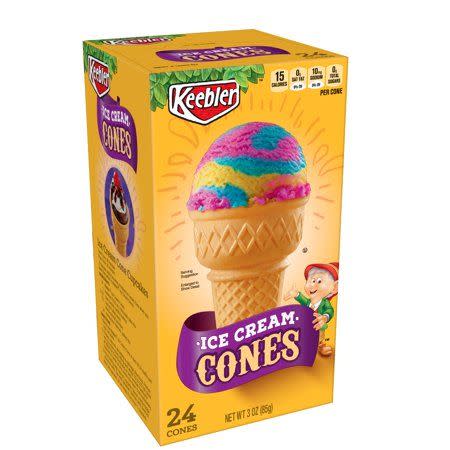 Keebler Ice Cream Cones