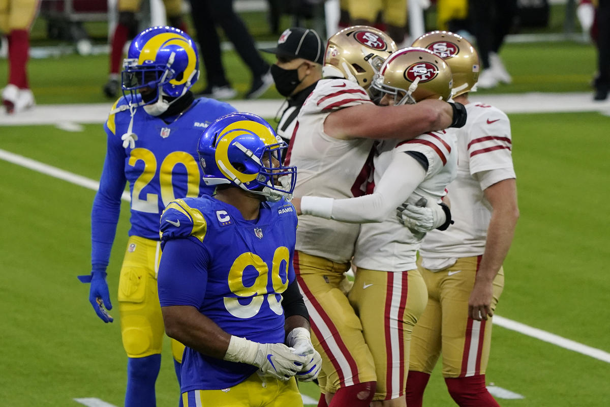 If Matt Gay got hurt during warmups, Sean McVay didn't know about it