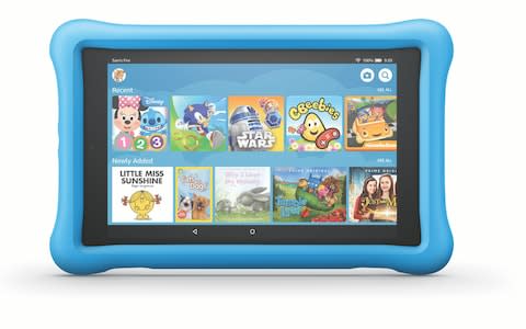 Amazon Fire HD 8 Kids’ Edition Tablet With Blue Case