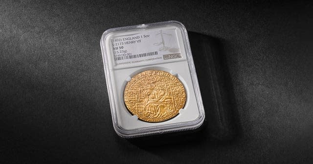 Tudor coin auction