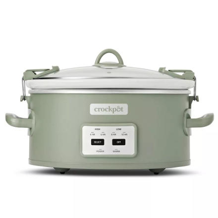 Travel-Ready Slow Cookers : Crockpot 7-Quart Cook & Carry Slow Cooker
