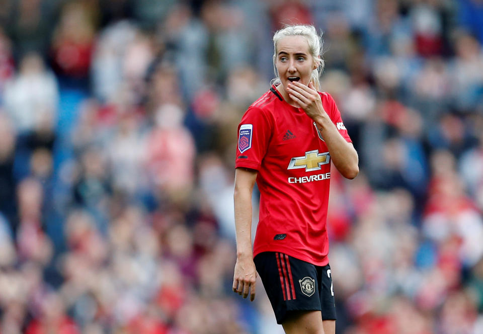 Manchester United's Millie Turner Action Images via Reuters/Craig Brough