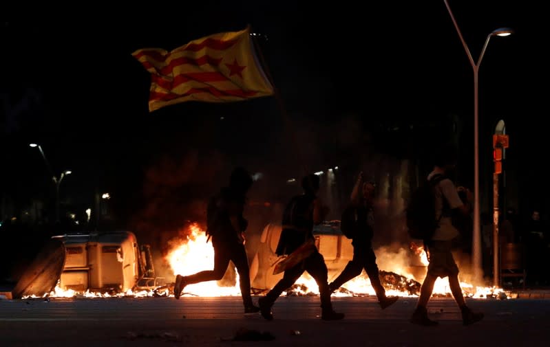 Catalonia's general strike