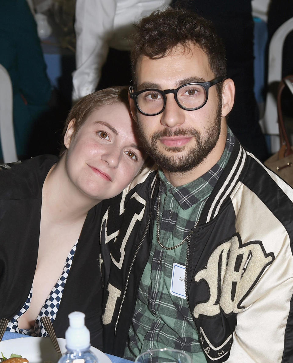 Lena Dunham and Jack Antonoff (Jason Merritt)