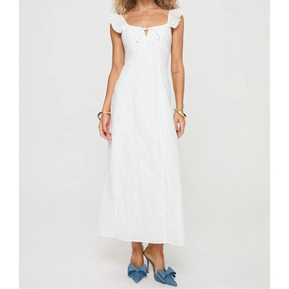 <p><a href="https://go.redirectingat.com?id=74968X1596630&url=https%3A%2F%2Fus.princesspolly.com%2Fproducts%2Flombardi-maxi-dress-white&sref=https%3A%2F%2Fwww.cosmopolitan.com%2Fstyle-beauty%2Ffashion%2Fa60358286%2Fkendall-jenner-easter-coquette-dress-dupes%2F" rel="nofollow noopener" target="_blank" data-ylk="slk:Shop Now;elm:context_link;itc:0;sec:content-canvas" class="link ">Shop Now</a></p><p>Princess Polly Lombardi Maxi Dress</p><p>$74.00</p>