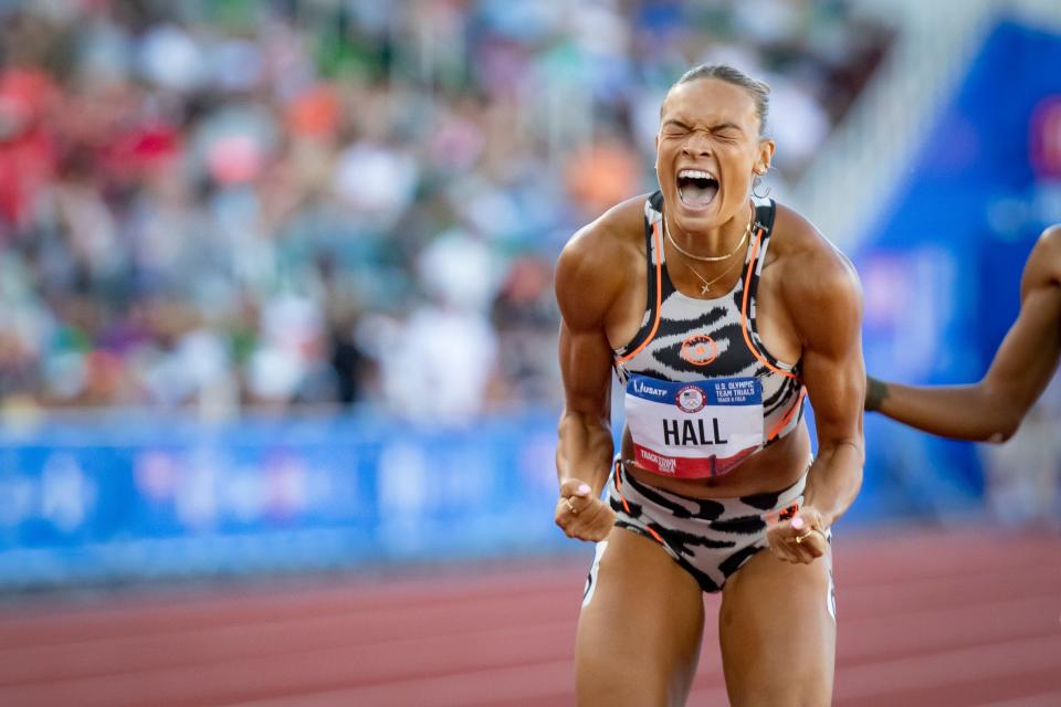 Anna Hall wins heptathlon at U.S. Olympic Trials 'I've wanted this for