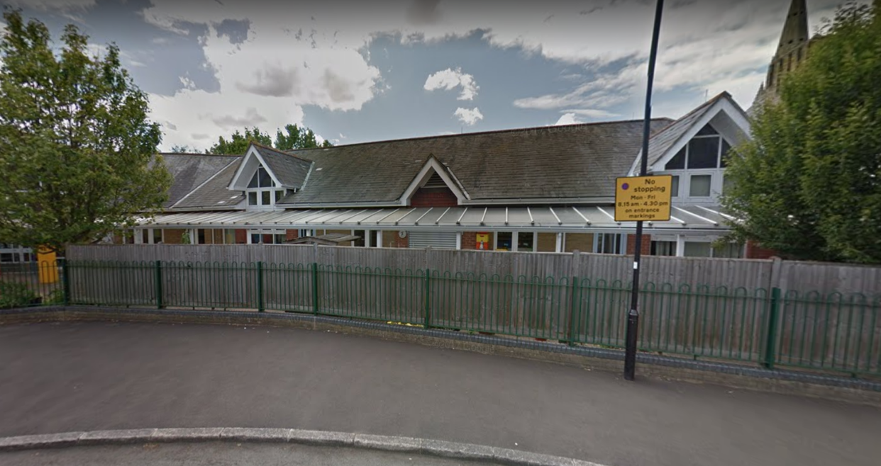 Cardinal Road School in Feltham is one of the schools to have been evacuated. (Google)