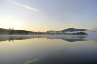 <p>While the cabin is the perfect place to escape, it is also close to the quaint town of Saranac Lake or you can visit nearby Lake Placid. <br> (Airbnb) </p>