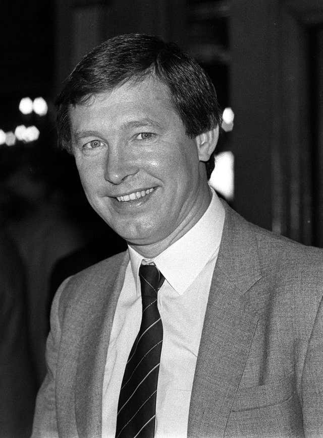 Alex Ferguson during his Aberdeen days