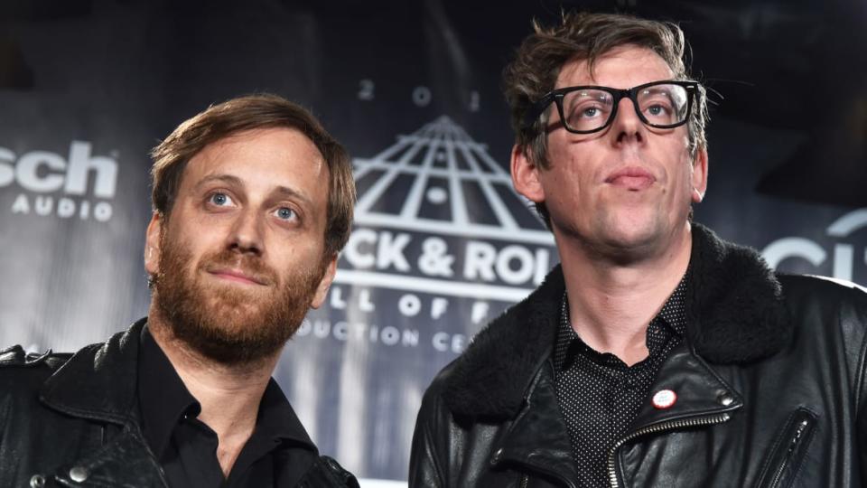 A photo including Dan Aurerbach and Patrick Carney 