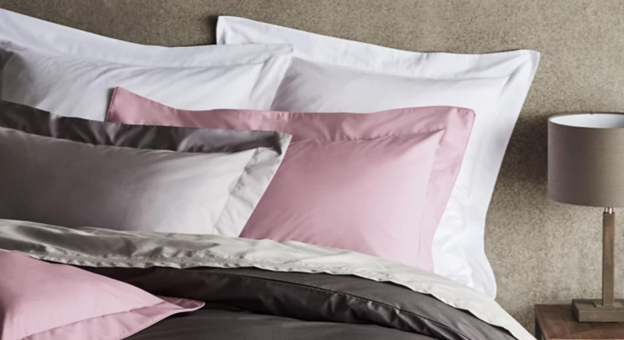 Marks and Spencer's Egyptian Cotton bedding range is a huge hit with shoppers. (Marks and Spencer)