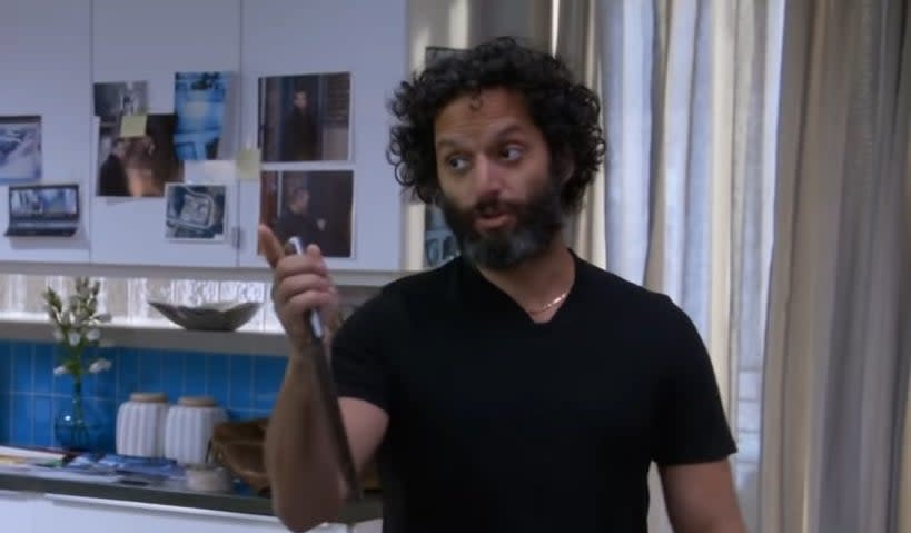 Pimento holding a knife in "Brooklyn Nine-Nine"